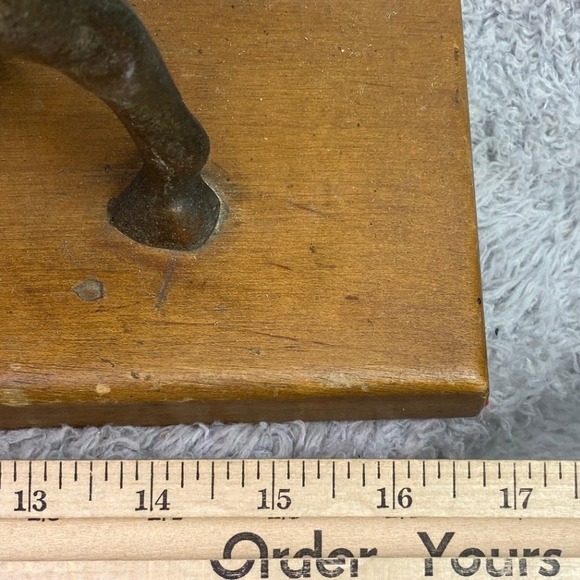 Vintage Galter Products Co Spartus Mantel Clock Electric Horse Country Western - Picture 16 of 16